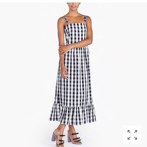 NWT J. Crew Factory tiered maxi dress
